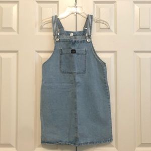 Vintage Denim Overall Dress